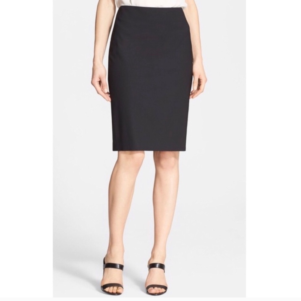 Theory stretch wool skirt dark gray (4) - Like New